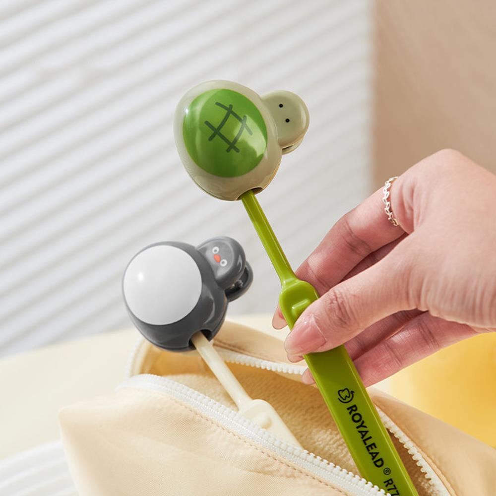 Toothbrush head protective cover storage clip home portable travel electric toothbrush dust cap cover cartoon storage box