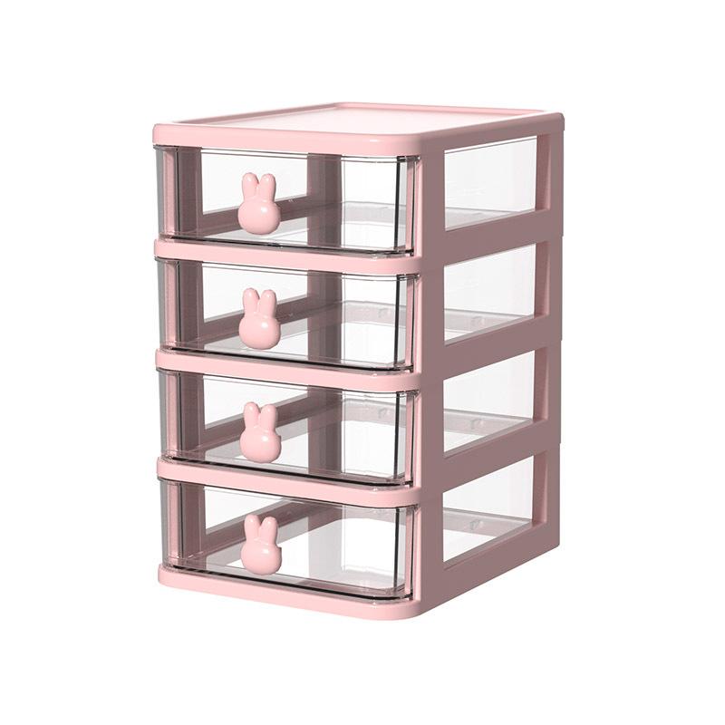 Storage Drawers Desk Organizer Document Sundries Holder Cosmetic Desktop Storage Box Cabinet Home Office Stationery Stackable