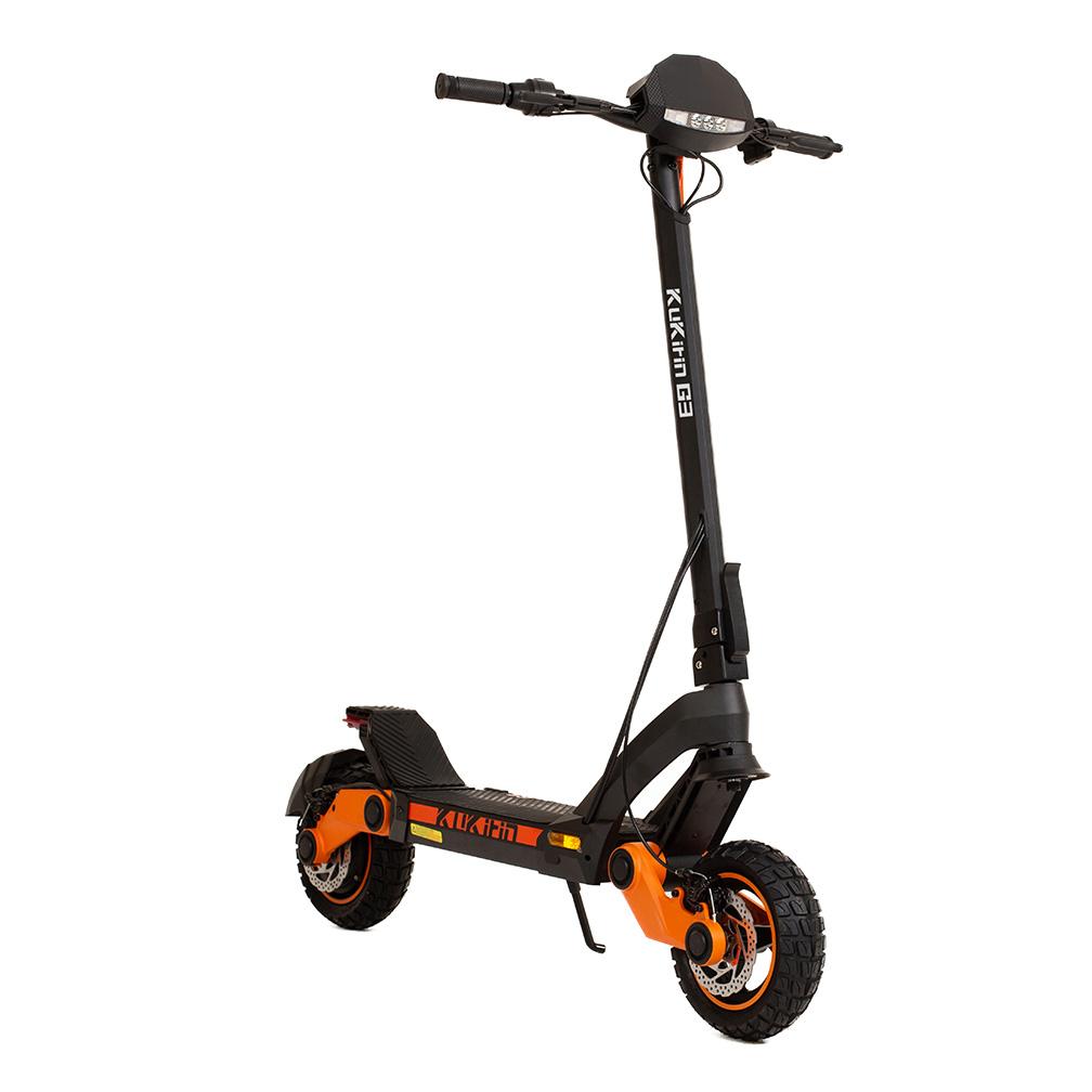 KuKirin GIII 1200W Off-Road Elektroroller, 38 N·m Drehmoment, Doppelte Stoßdämpfer, 48V 18Ah, 10" Off-Road-Reifen Dirt E-Scooter