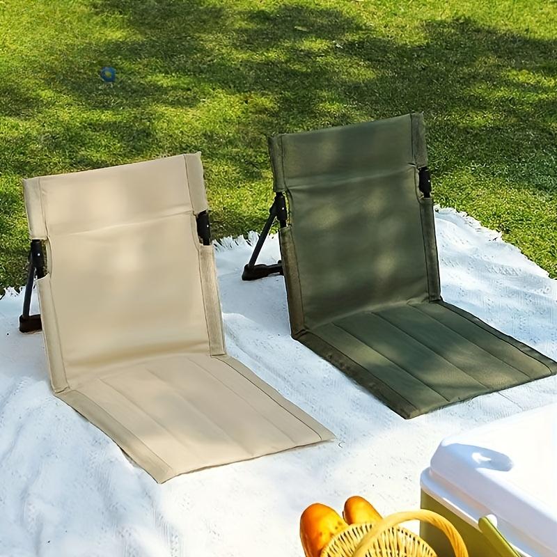 Portable Ultra-Light Folding Chair - Durable Aluminum Alloy, Comfortable For Camping, Beach, and Road Trips