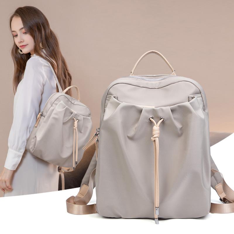 CHALLEN Summer Versatile New Folders, Simple Large -capacity Oxford Cloth Backpack Travel Bag Tide