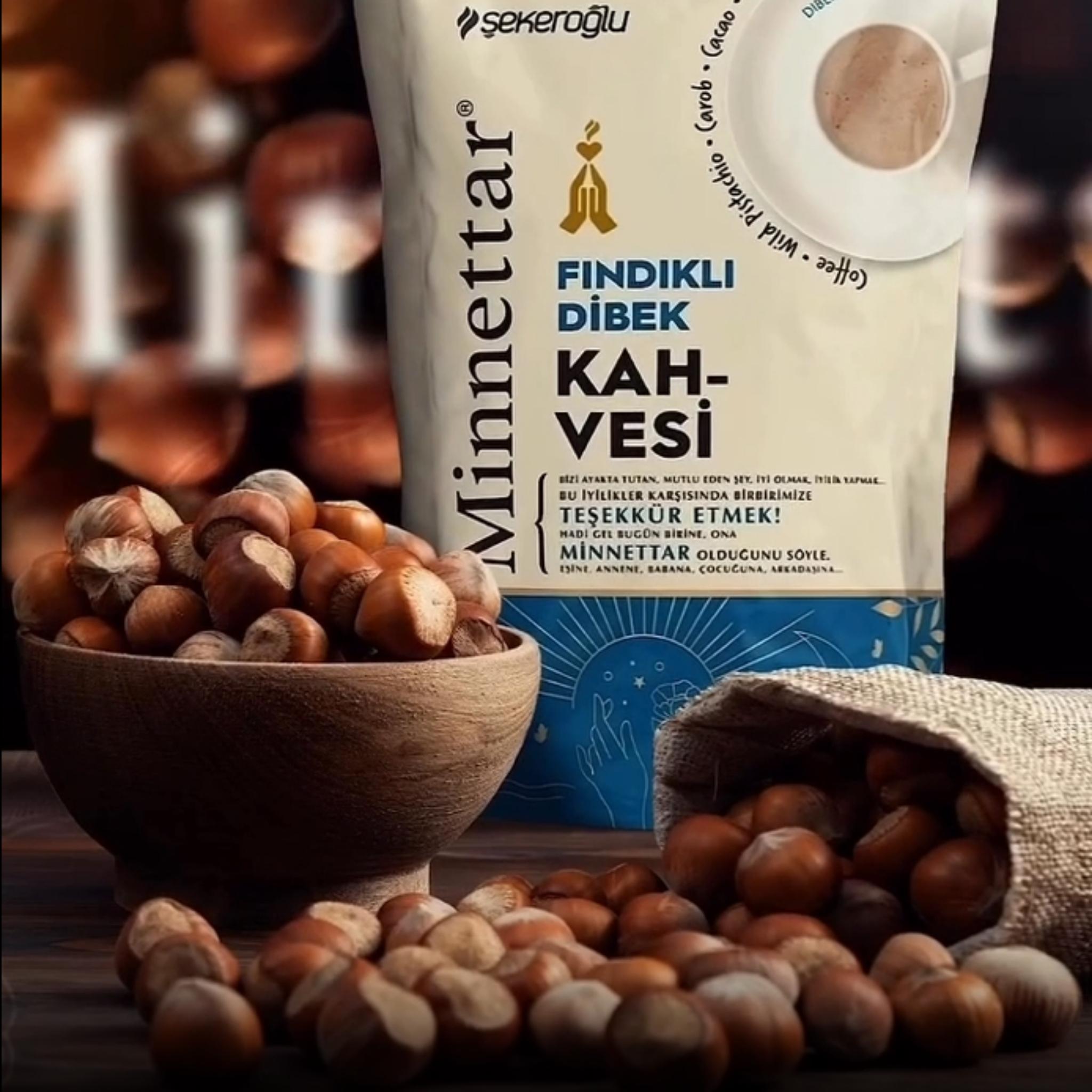 Şekeroğlu Minnettar Hazelnut Dibek Coffee 165 Gr