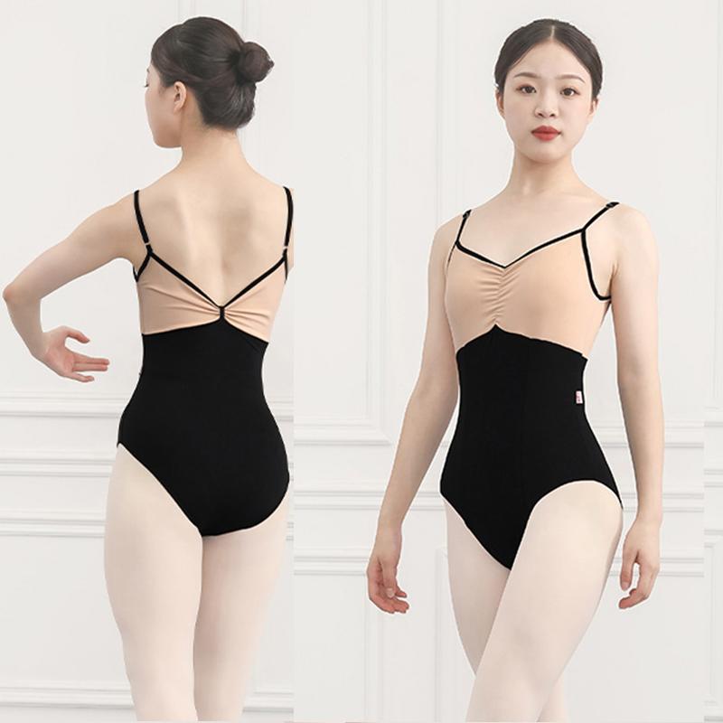 Ballet Leotard For Women Aerialist Yoga Practice Dance Costume Deep V Sling Gymnastic Swimwearing Leotard Adult Ballerina