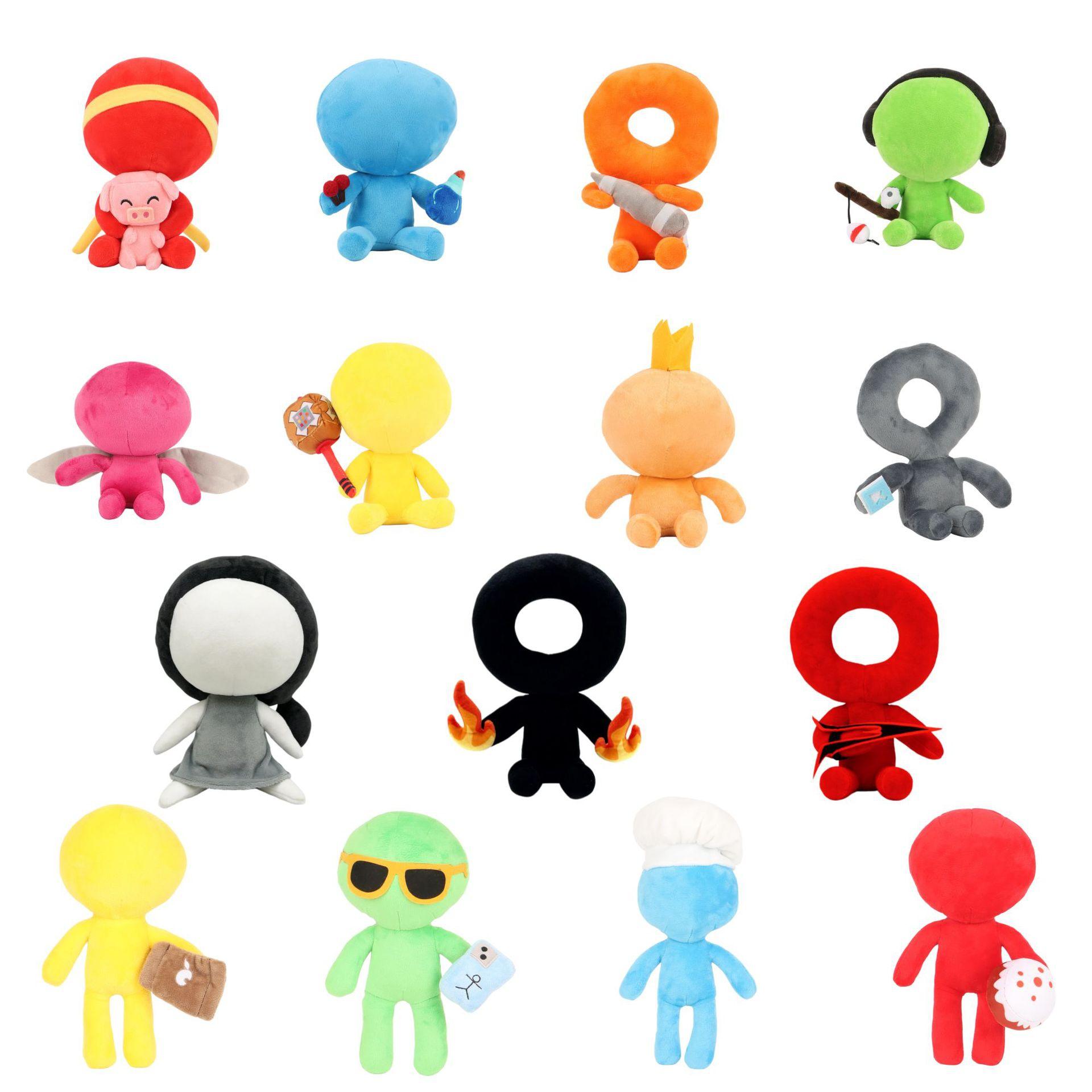 Youtooz Alan Becker Plush Game Cartoon Stuffed Alan Becker Toy Kawaii Doll for Children Birthday Gifts