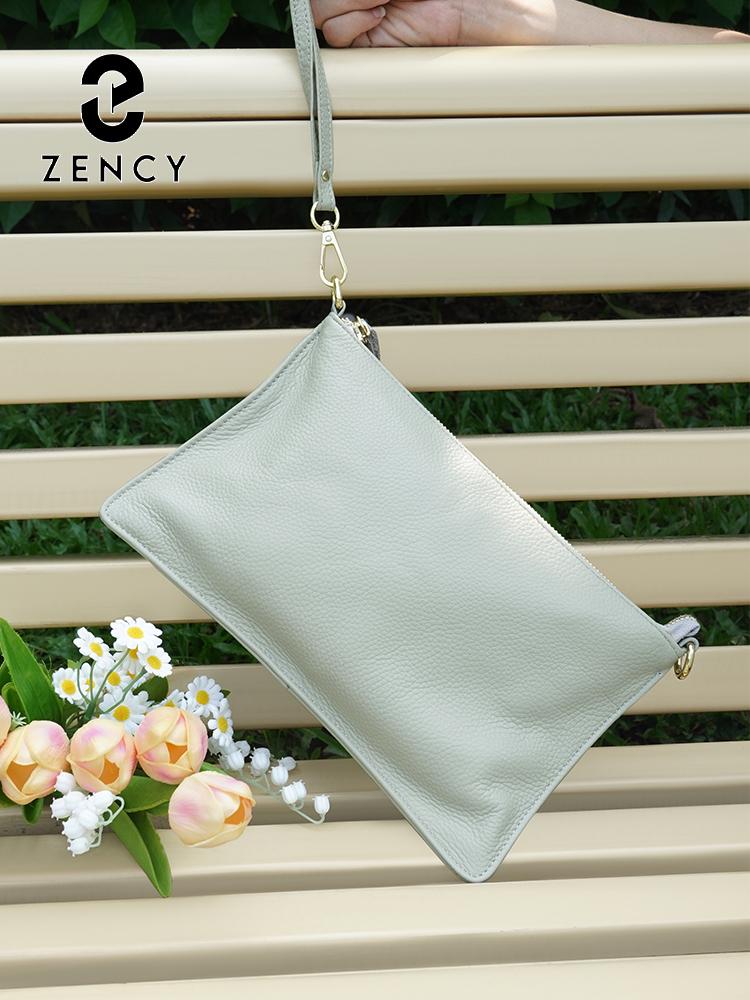 Zency Kvinner Skulderveske Myk Skinn Håndveske Clutch