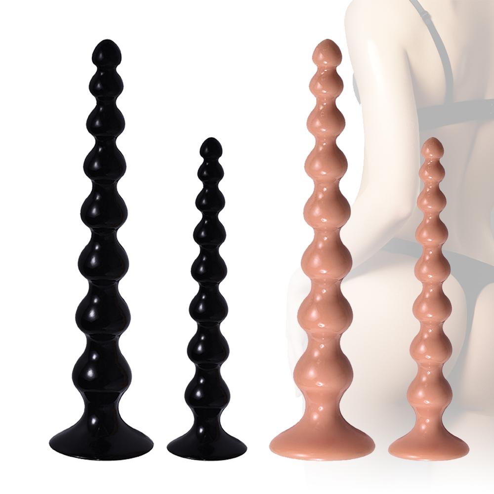 Anal Plug Dildo Long Beads Suction Cup Big Butt Dilator Prostate Massager Husband Erotic Goods For Adults Sex Toys