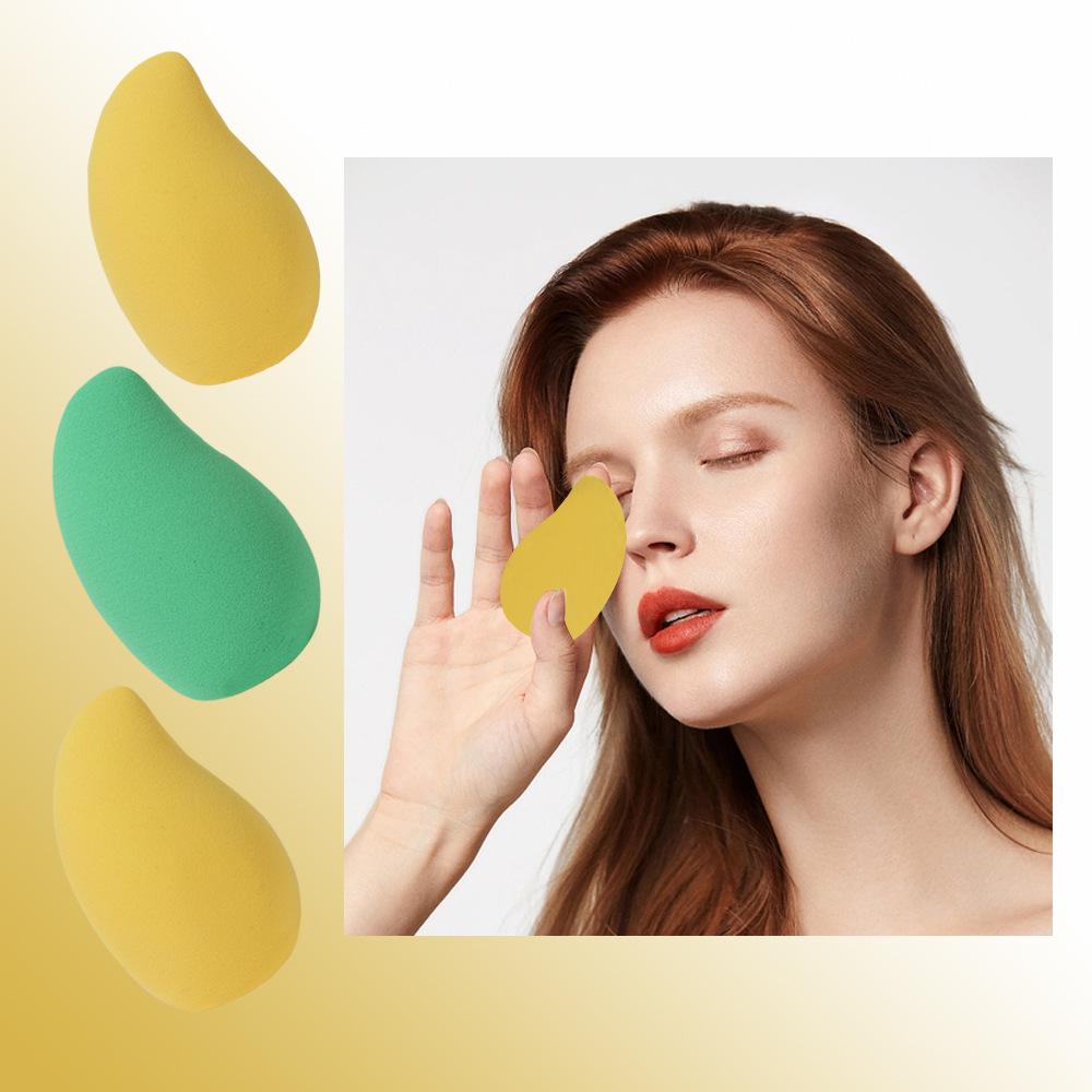 MISS ROSE 3pcs/set Exquisite Girl Portable Natural Fit Clean Makeup Sponges Makeup Eggs Natural & Skin-friendly Makeup Puff