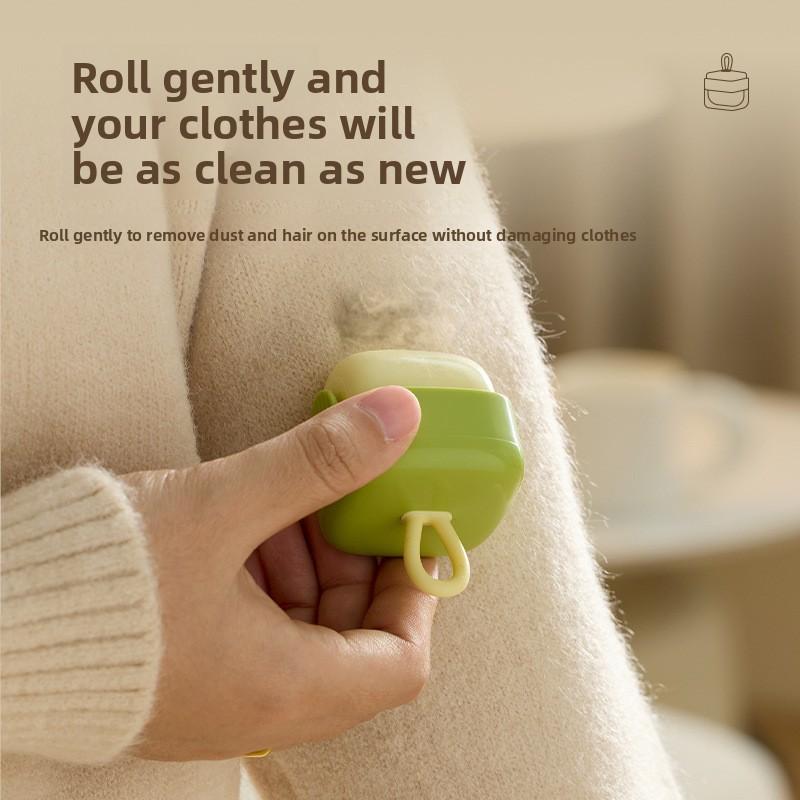 Washable Lint Remover Reusable Clothes Hair Sticky Roller Portable Pet Hair Remover Dust Removal Brush For Household Cleaning