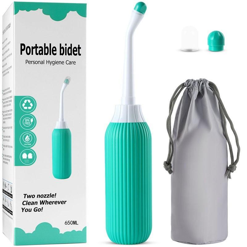 500ML Portable Women's Washing Device, Body Cleaner, Fart Washing Device, Handheld Sanitary Flushing Device for Pregnant Women