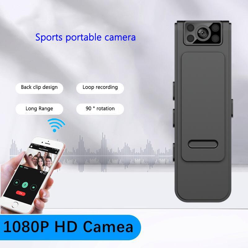 WiFi Portable Pocket Recorder 1080P High-definition Sports Outdoor Camera Law Enforcement Recorder