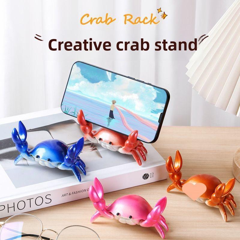 Lifting Crab Pen Holder, Cute Novelty Desk Organizer, Funny Weightlifting Crab Pen Stand, Unique Office Decor, Stationery Gift