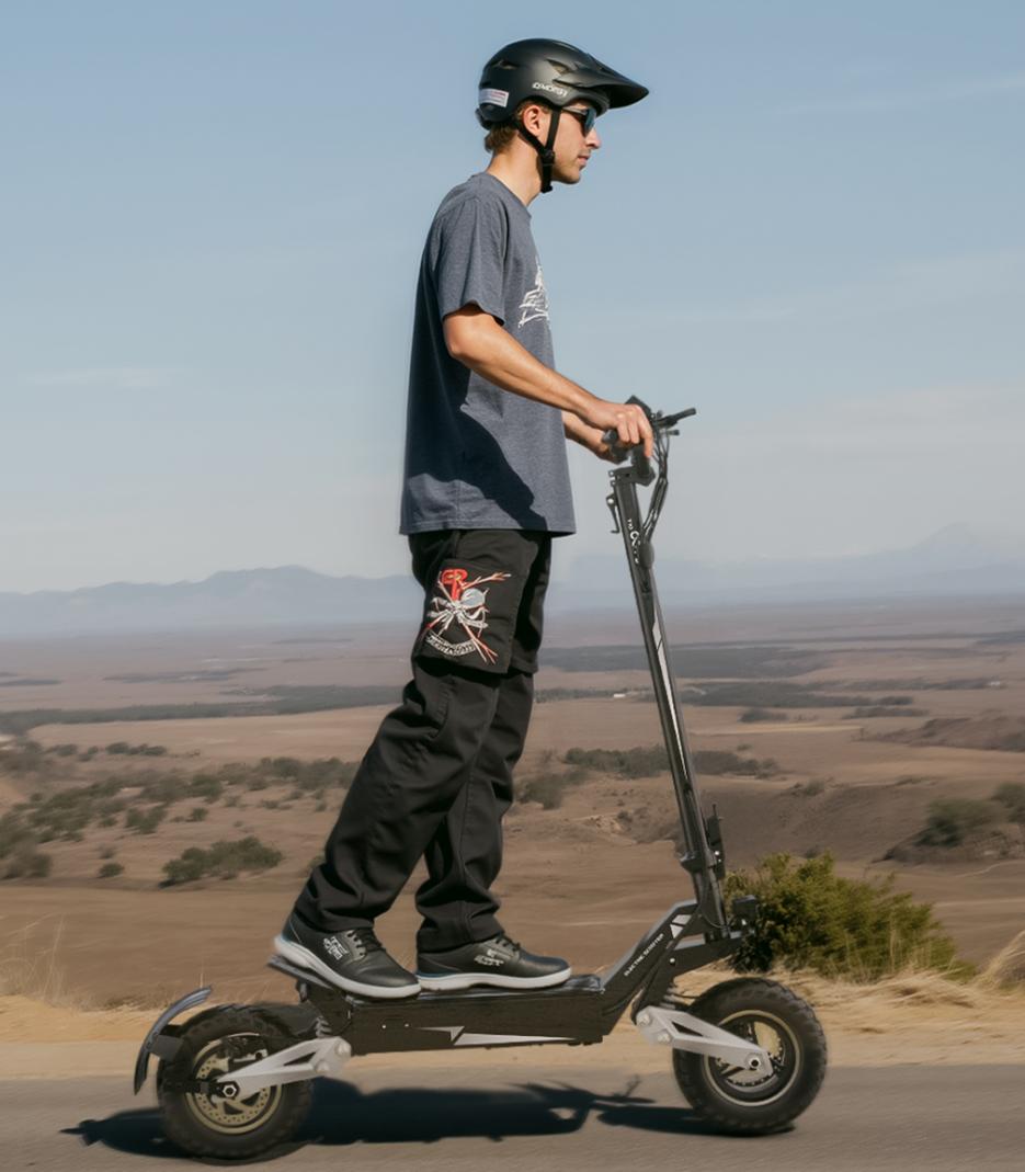 OOTD T10 Adult Electric Scooter 900W 48V13.5Ah Battery City commuting E-Scooter 11 Inch off road pneumatic Tires EScooter