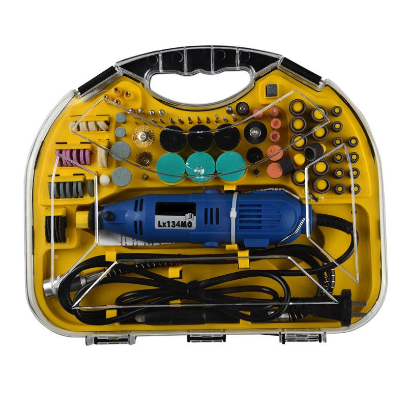 211pcs Electric Mini Engraving Machine Mini Hand Drill Grinding and Polishing Machine