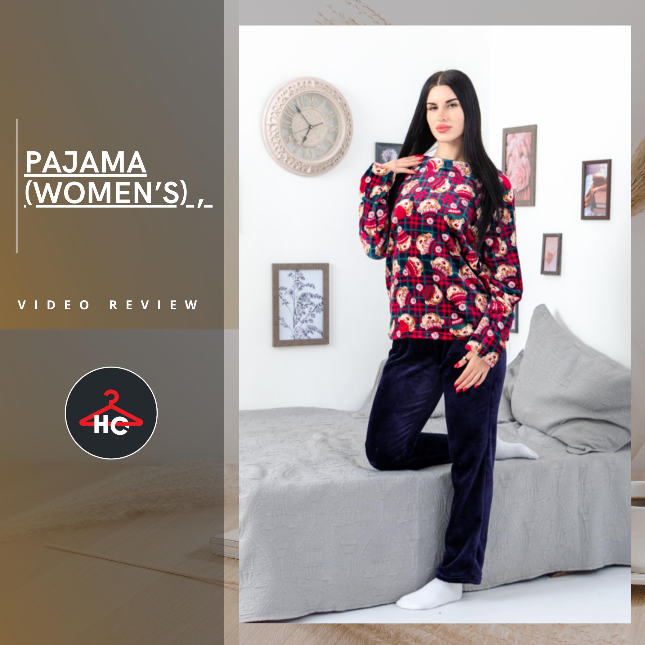 Piżama (damskie) Zima 8162-F HC