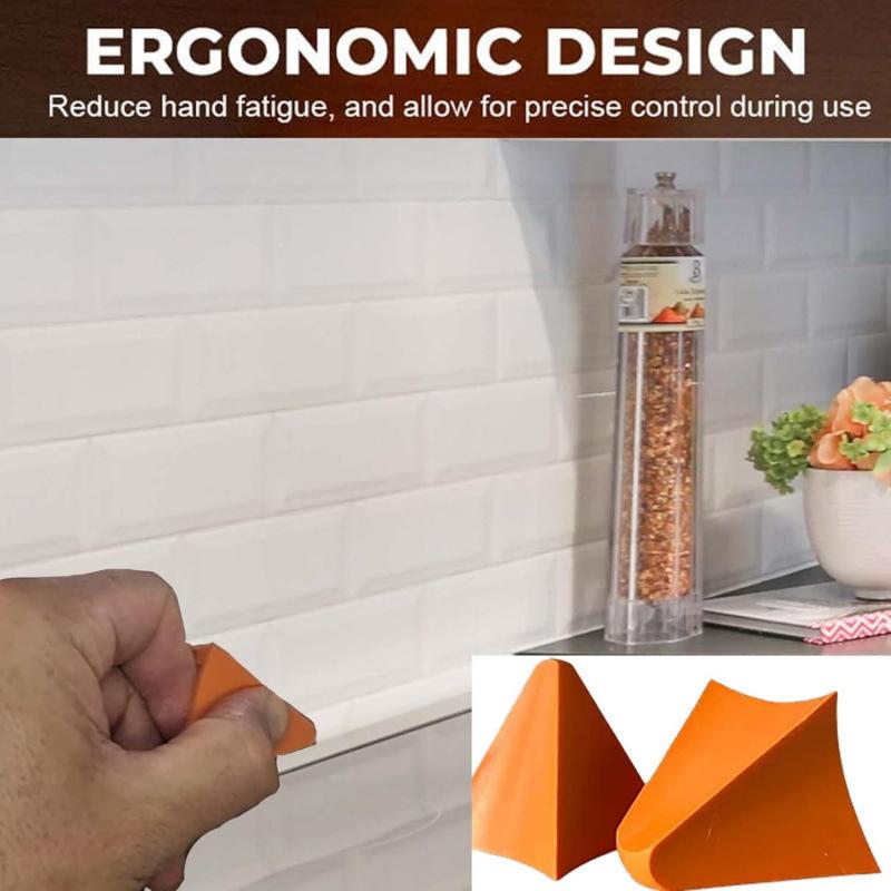 Nou Instrument de Calafatare Siliconic Spatula Răspânditoare Etanșant de Rosturi Răzuitor pentru Plăci Faiansă Rosturi Ferestre Îndepărtare Margini Instrumente de Construcție Bucătărie