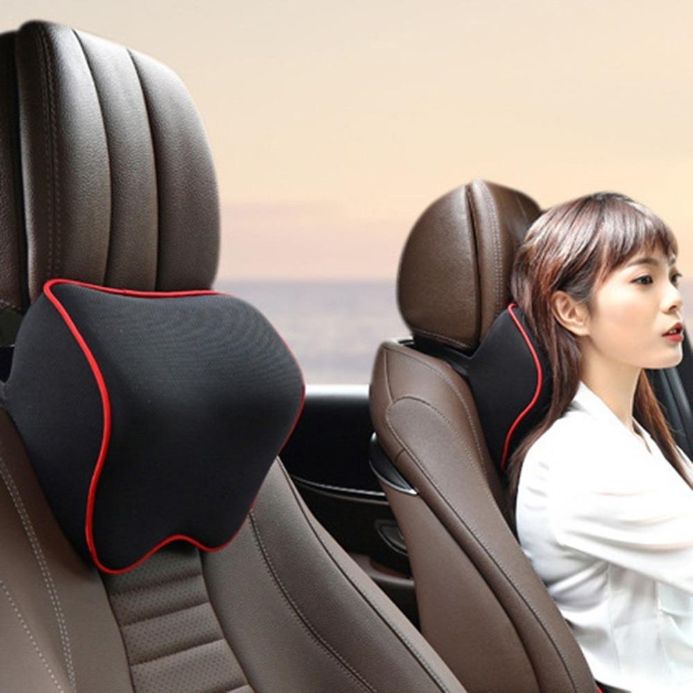 Car Memory Cotton Neck Headrest Car Accessories Cushion Auto Seat Head Support Neck Protector Automobiles Seat Neck Rest