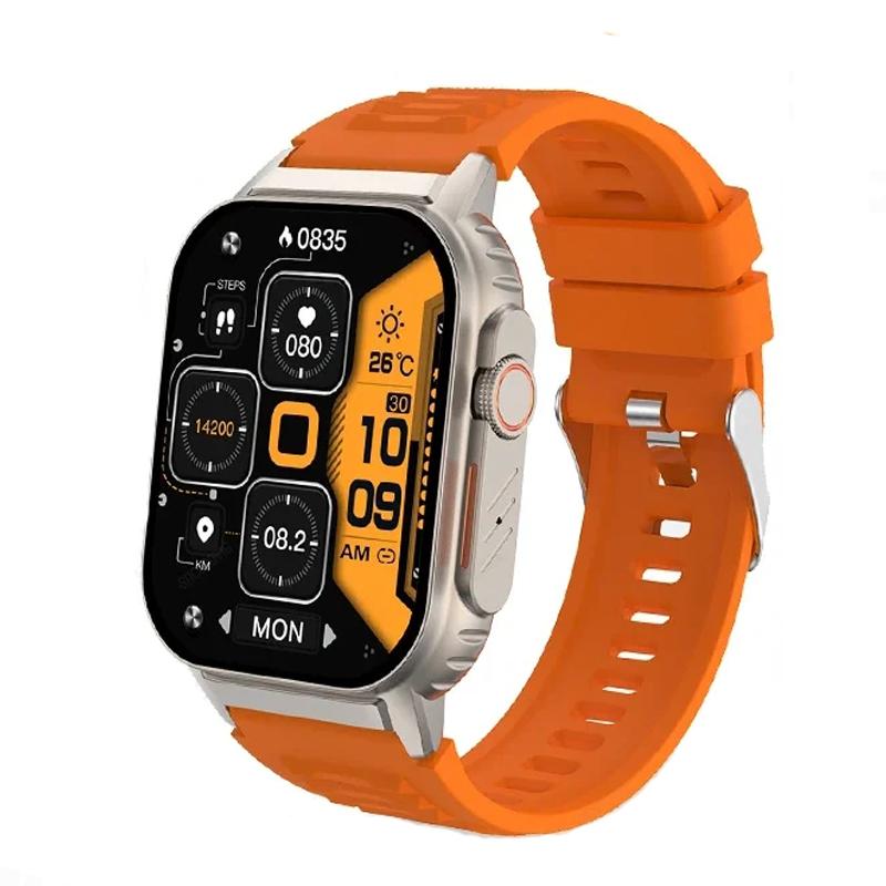 2024 Bluetooth Call Sports Heart Rate Monitor Smart Watch 2.01 Inch Screen HRV Blood Pressure Blood Oxygen Health Smartwatch