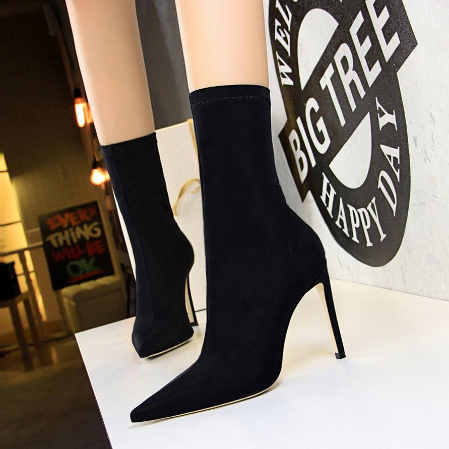 Buy BIGTREE Women's Boots Stiletto 