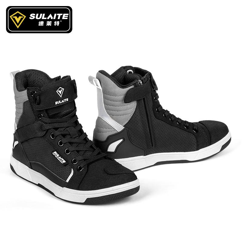 Motorcycle Riding Shoes B1 Motorcycle Boots Breathable Anti Fall Knight Equipment Road Racing Shoes Running Cool Shoes