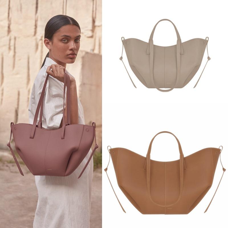 Sac à Main Femme Bandoulière Fourre-tout Camel - Cuir PU, Avec Pochette, Neuf Avec étiquettes