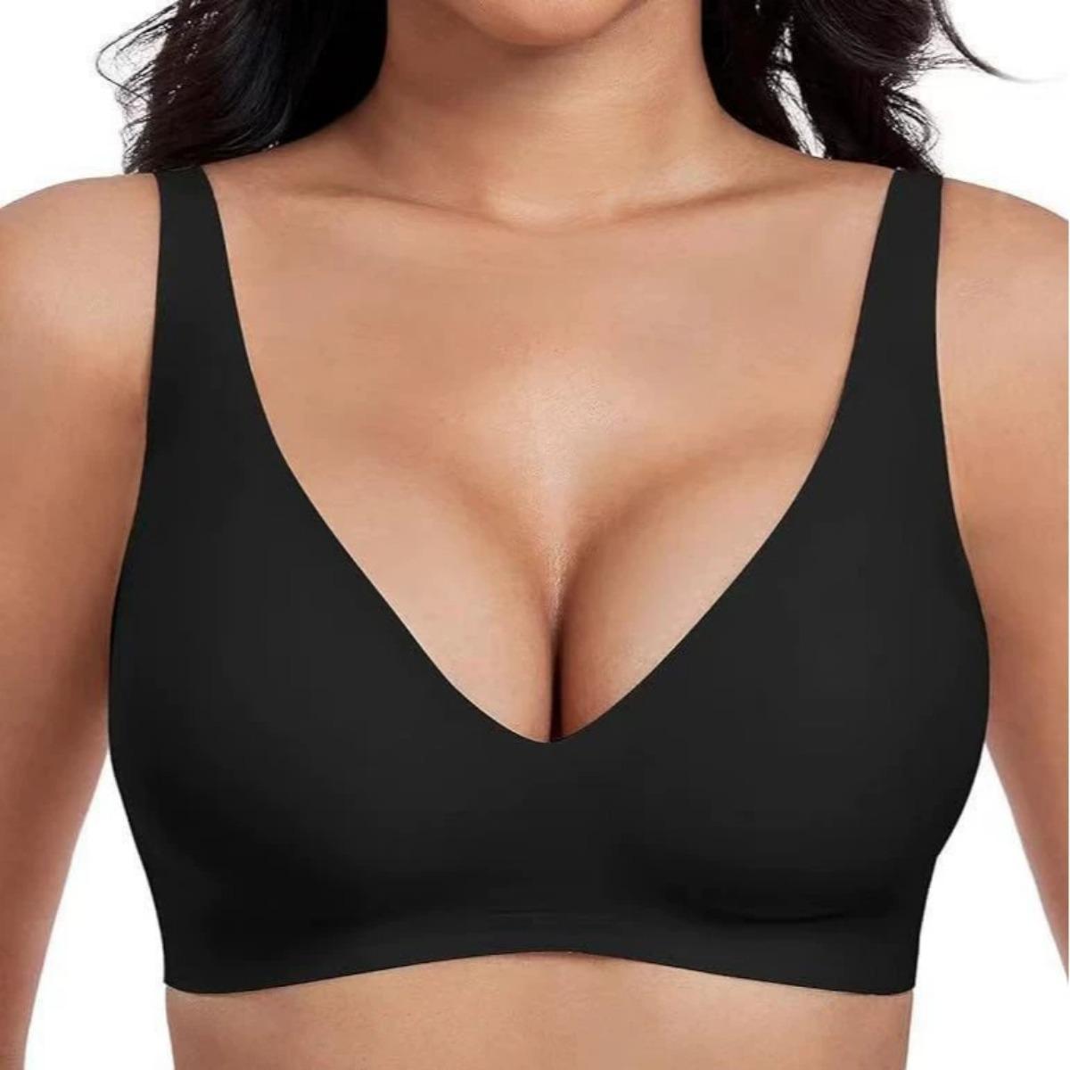 Ladies, Seamless Underwear, Underwire, Thin Cut, Adjustable Underwear, Soft Support, Breast Cuff, Bra
