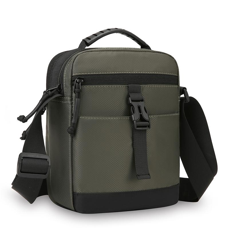 Borsa a tracolla Messenger per uomo Casual Oxford Piccola borsa a tracolla con cerniera Semplice mini borsa a tracolla per telefono Borsa a tracolla laterale maschile
