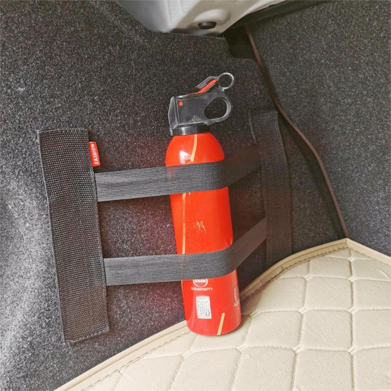 1PCS Car Trunk Debris Fixing Belt Elastic Items Velcro Debris Fixing Storage Belt Black Magic Tape Car Accessories Storage Bag Tape