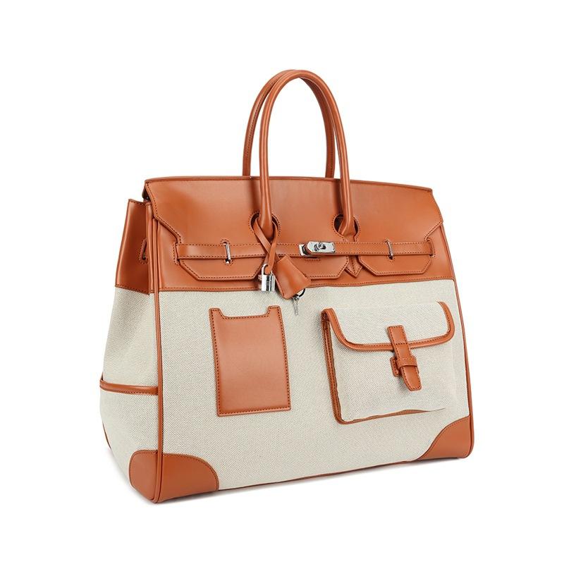 Trendy brand travel bag men's handbag platinum bag shoulder messenger bag business computer bag commuter fashion large satchel