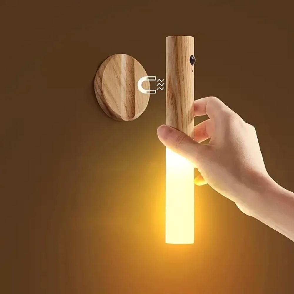 Intelligent Human Body Induction Night Light, LED Rechargeable Corridor Cabinet Wall Light, Household Toilet Wall Induction