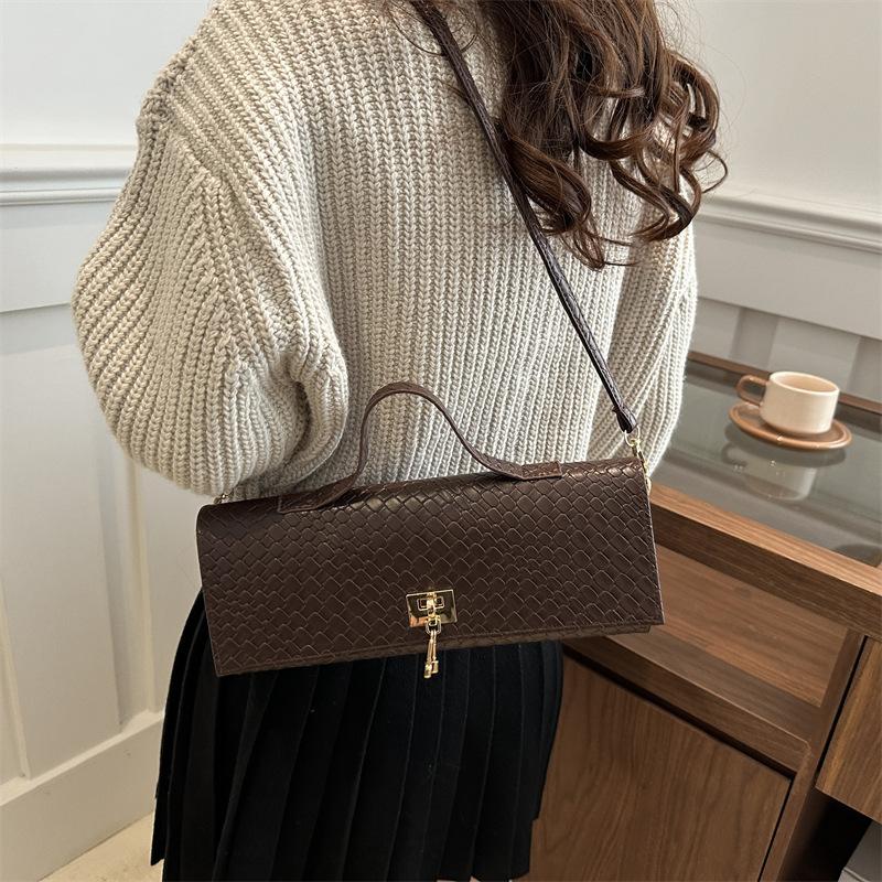 Personalized Niche Design, Casual Western-style, Simple One Shoulder, Casual Trend, Ladies' Handbag, Fashionable Small Square Bag