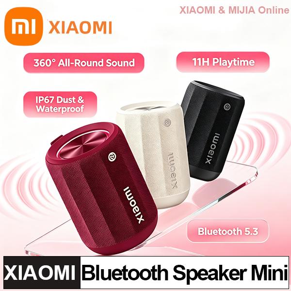Xiaomi Bluetooth Speaker Mini ASM01A Bluetooth 5.3 RGB Light IP67 360°Omnidirectional Stereo Outdoor Portable Sound