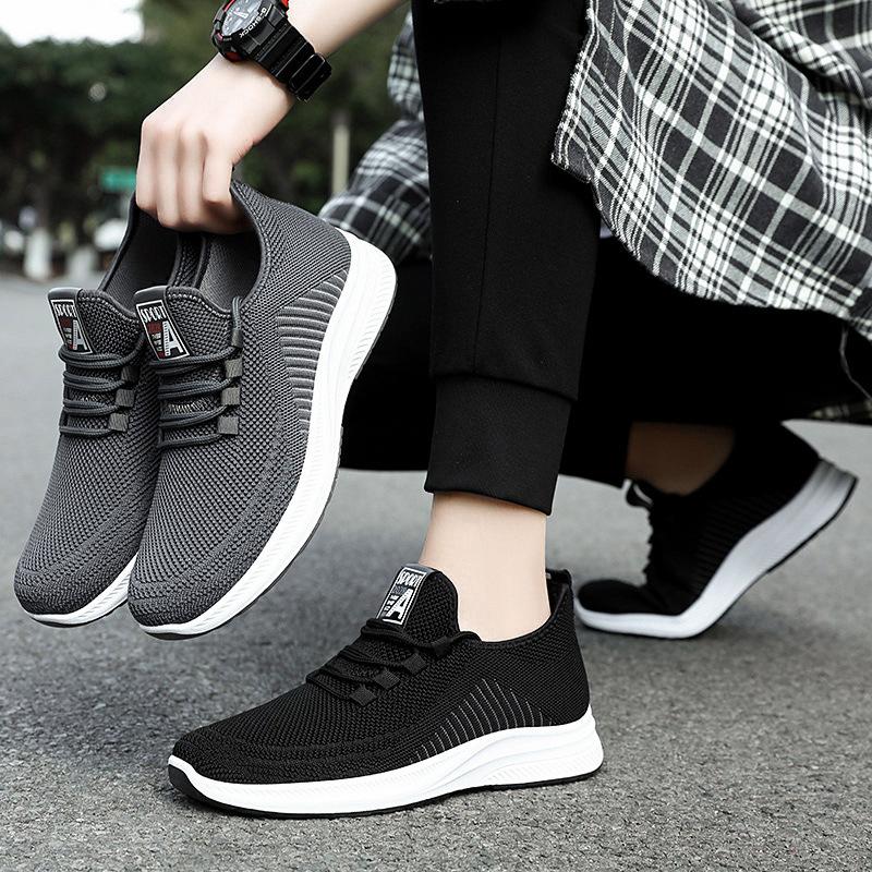 Men's Trendy Soft Soled Running Shoes, Breathable Sports Shoes for Men