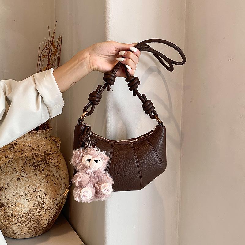 Tooxika New Women's Bag All-match Light Luxury Simple Dumpling Croissant Bag Shoulder