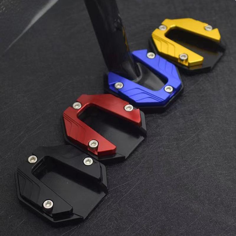 SEMETAL Motocyklový stojan Prodlužovací podložka bočního stojanu pro prodloužení nohy pro boční parkování elektrického kola