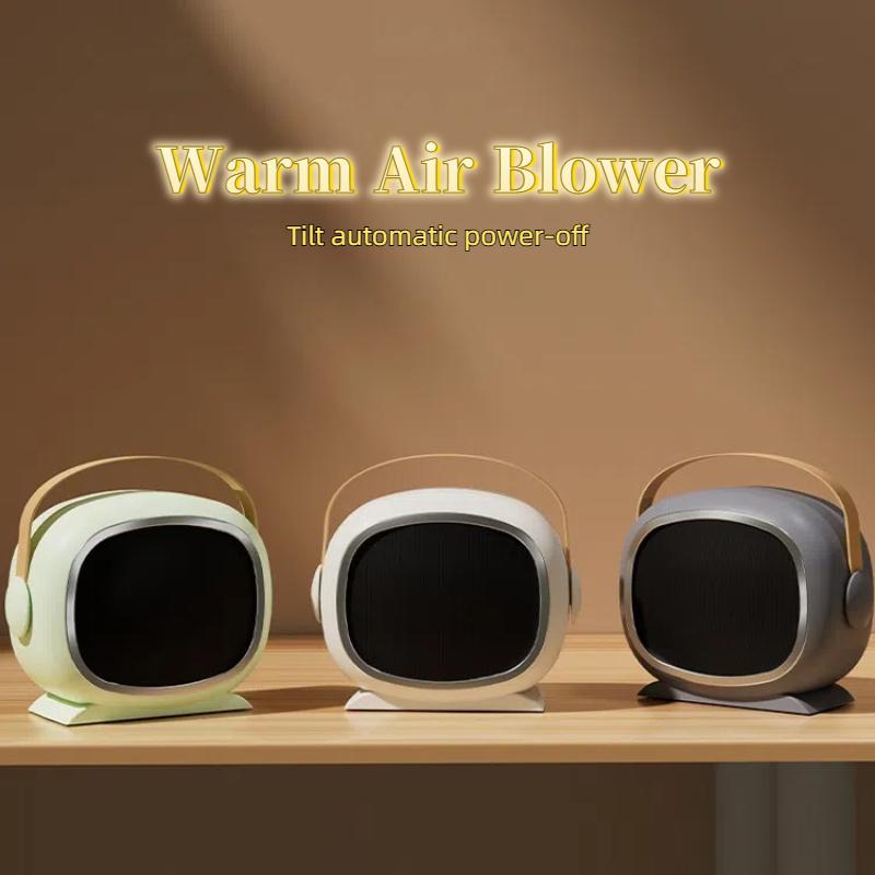 110V/220V Small Heater, Heating Fan, Mini Hot Air Electric Heater, Energy-saving