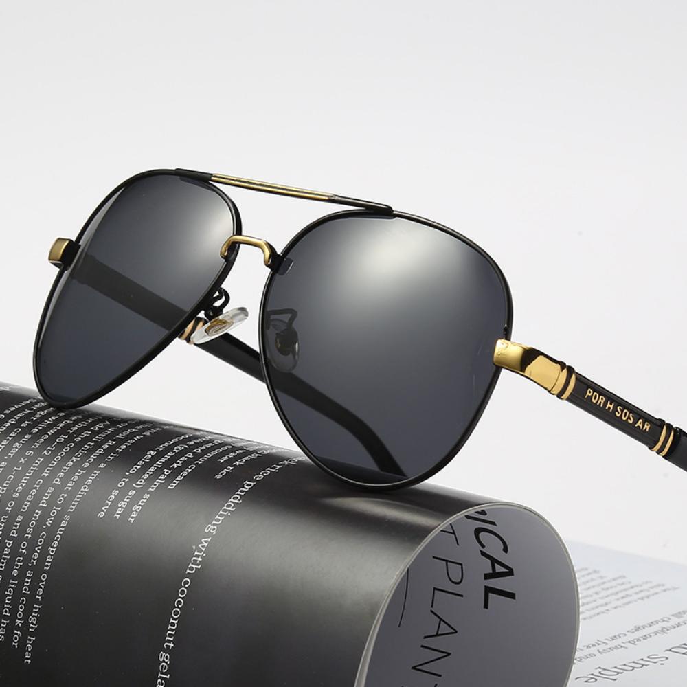 Color-changing sunglasses day and night sunglasses male pilot new polarized glasses