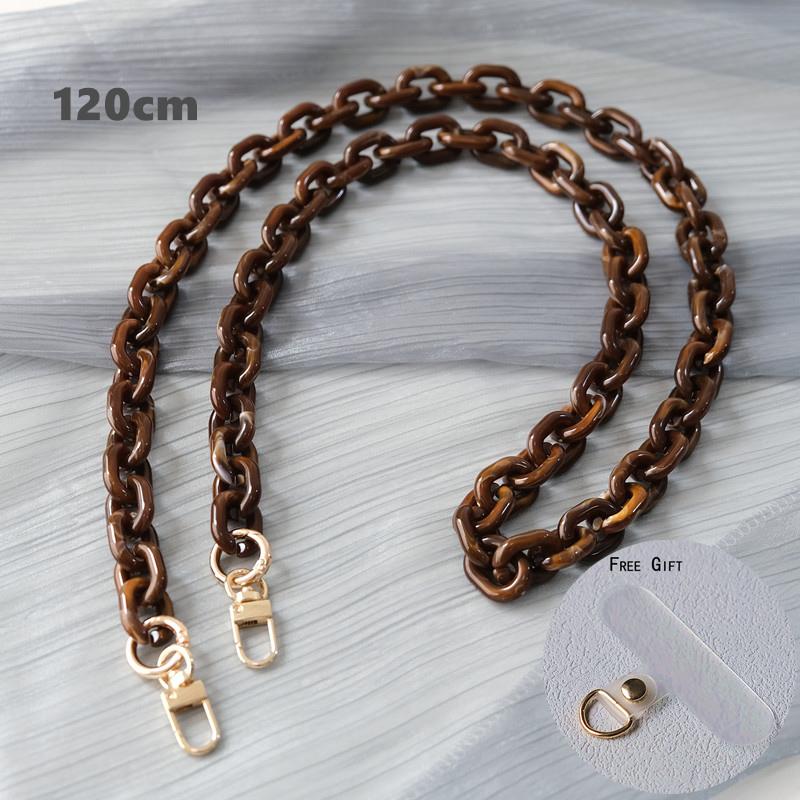 New Phone Chain Accessory Detachable Parts Candy Neon Crossbody Resin Luxury Neck Strap Phone Case Chains Acrylic Cute Shoulder Lanyard Hanging Chain