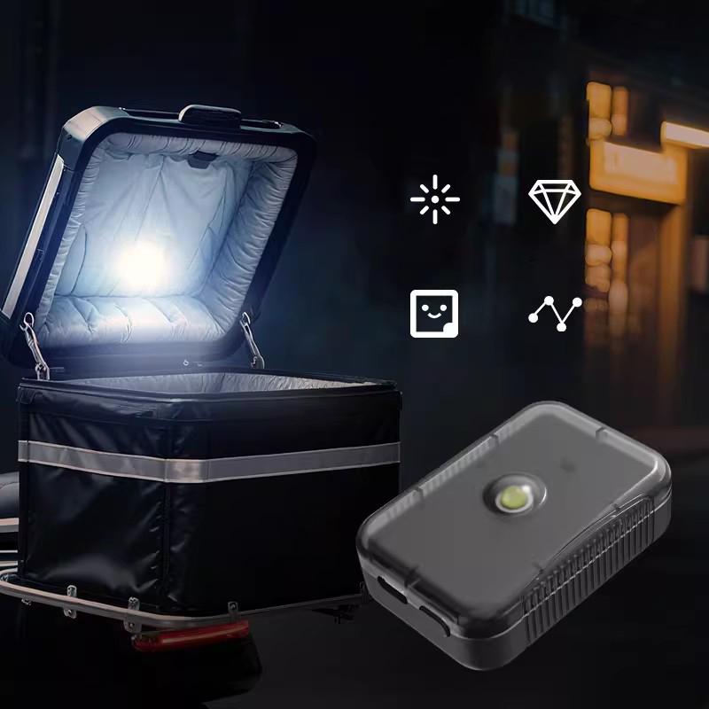 SEAMETAL Moto Voiture Voiture Lampe à Induction Lampe à Capteur Tactile Lumière de Coffre Lampe de Lecture