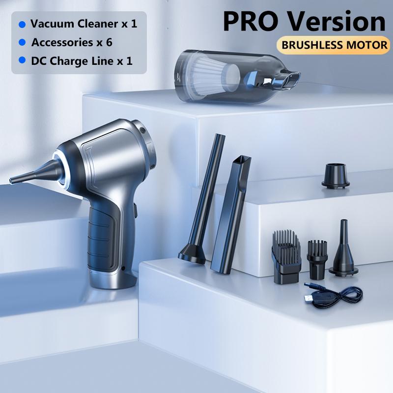 95000Pa Wireless Car Vacuum Cleaner Strong Suction Handheld Auto Vacuum Home &amp Car Dual Use Mini Vacuum Cleaner Home Appliance