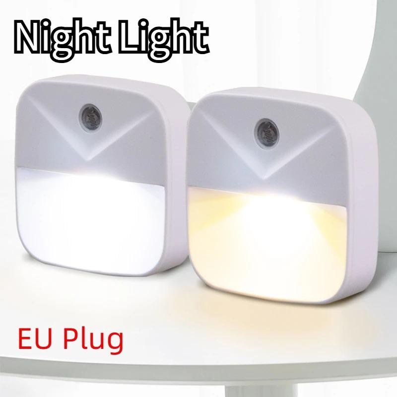 Intelligenter Bewegungssensor, kabelloses LED-Nachtlicht, automatische Beleuchtung, EU-Stecker, energiesparendes Licht, augenschützende Innen-Wandlampe, Kinderzimmer