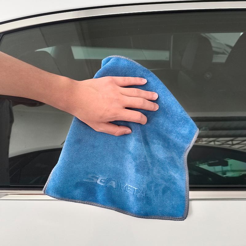 SEAMETAL 1PC Microfiber Towels Car Washing Microfiber Towel High Water Absorption Washing Cloth Car Care Cleaning Dry