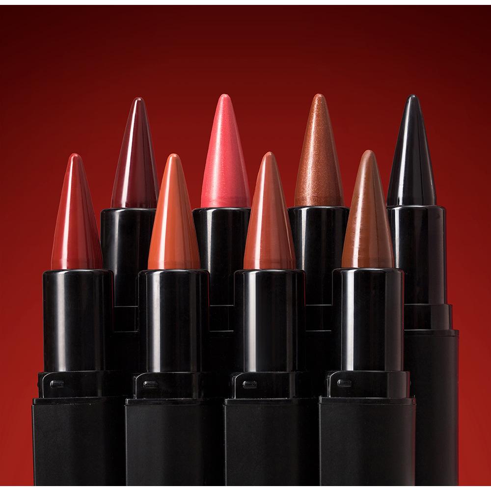 Tapered Nib Lip Liner Pencil Long-Lasting Matte Black Brown Velvet Lipstick Waterproof Natural Slim Lip Liner Makeup Cosmetics