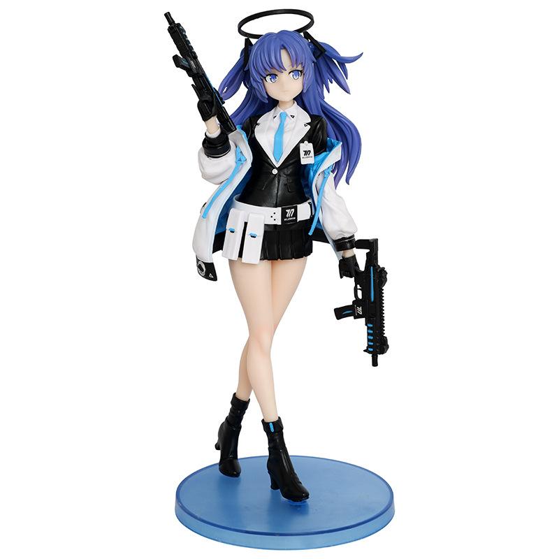 Anime Hayase Yuka Figurine Blue Archive Cartoon Figure GK Yuka Cute Girl Model Statue Pvc Collection Ornament Doll Toy Gift