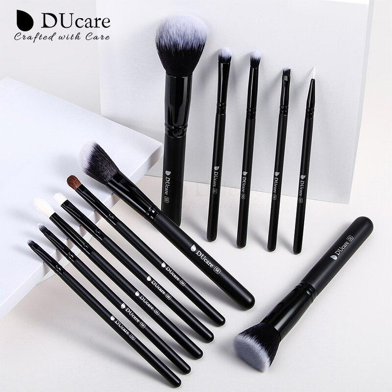 DUcare 15 stücke Synthetische Haar Make-Up Pinsel Set Foundation Rouge Lidschatten Augenbraue Blending Pinsel Werkzeuge Maquillaje