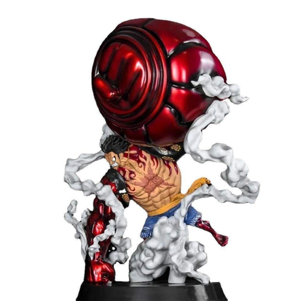 Anime One Piece Figure Panenka Velká ruka Luffy GK Wano Country Král lidoopů PVC Pohyblivá panenka Socha Model kolekce Hračka