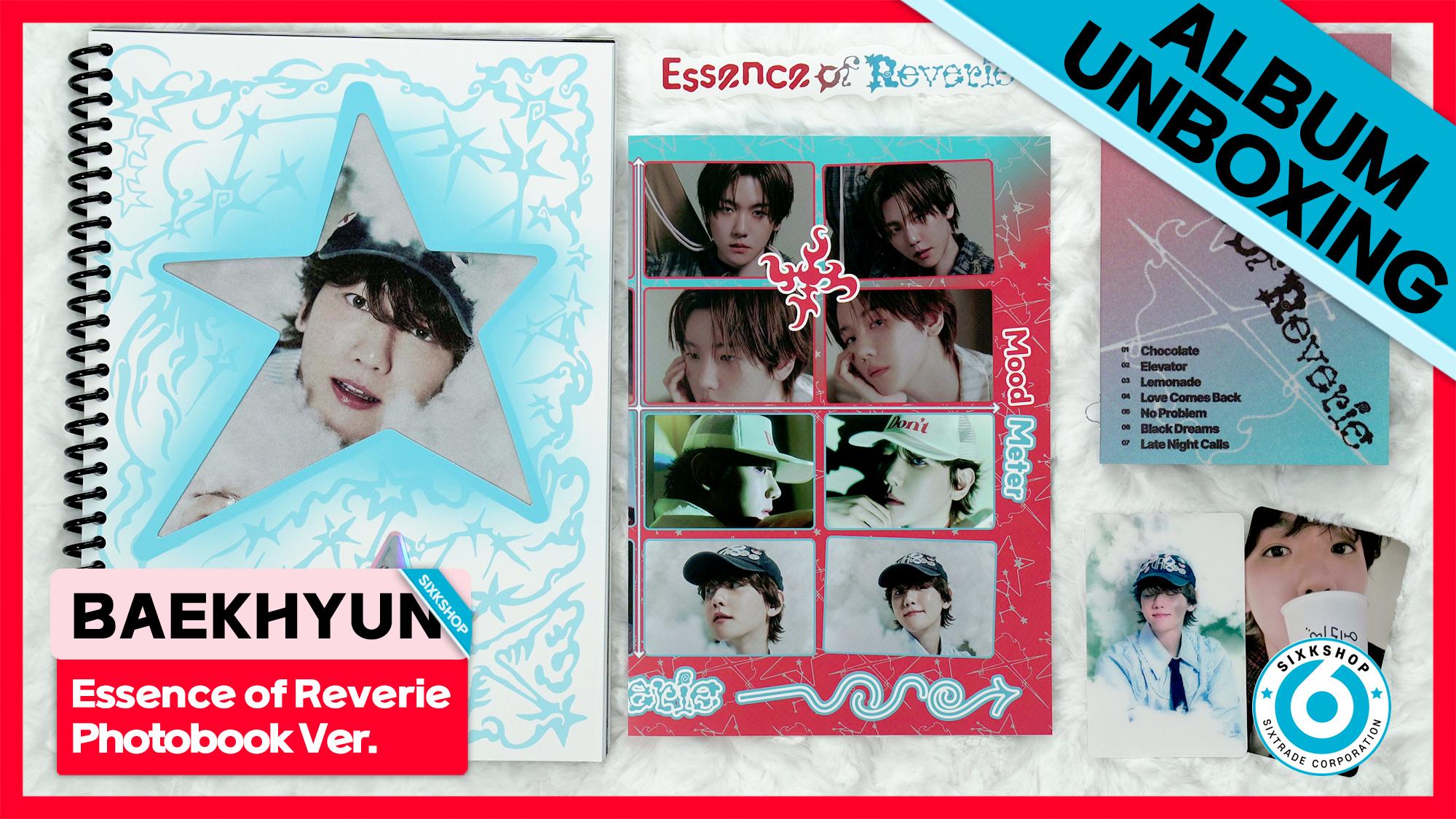 BAEKHYUN - MINI 5. [Essence of Reverie] Fotobokversjon (Online fordel)