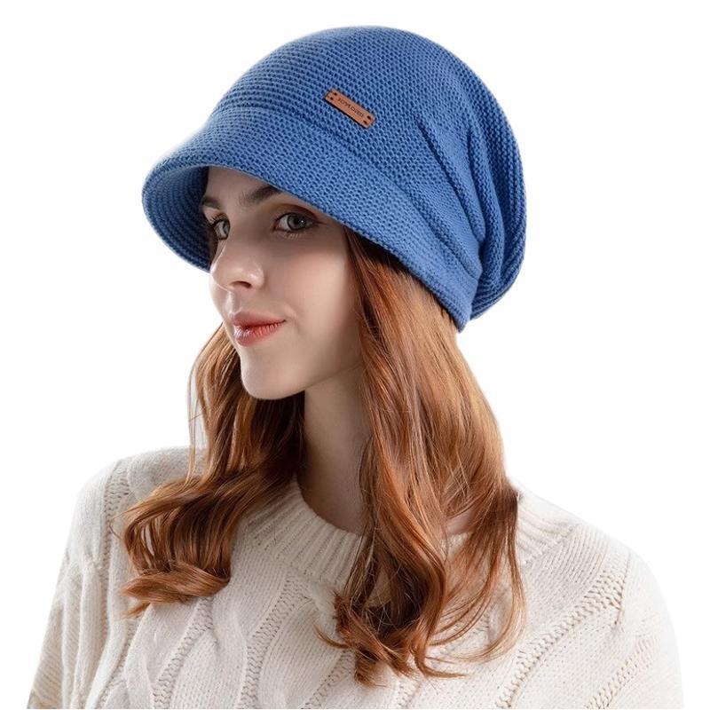 Autumn Women's Pullover Hat Casual Fashion Outdoor Hiking Versatile Hats