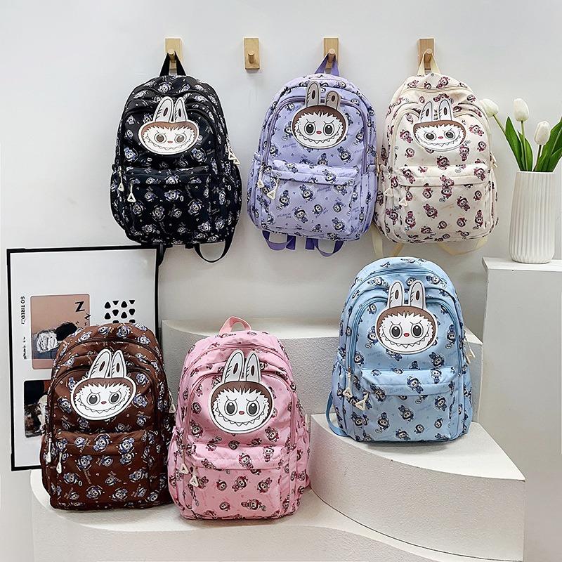 Zaino Emoji Per Bambini - Grande Capacità, Impermeabile, Unisex - Multicolore
