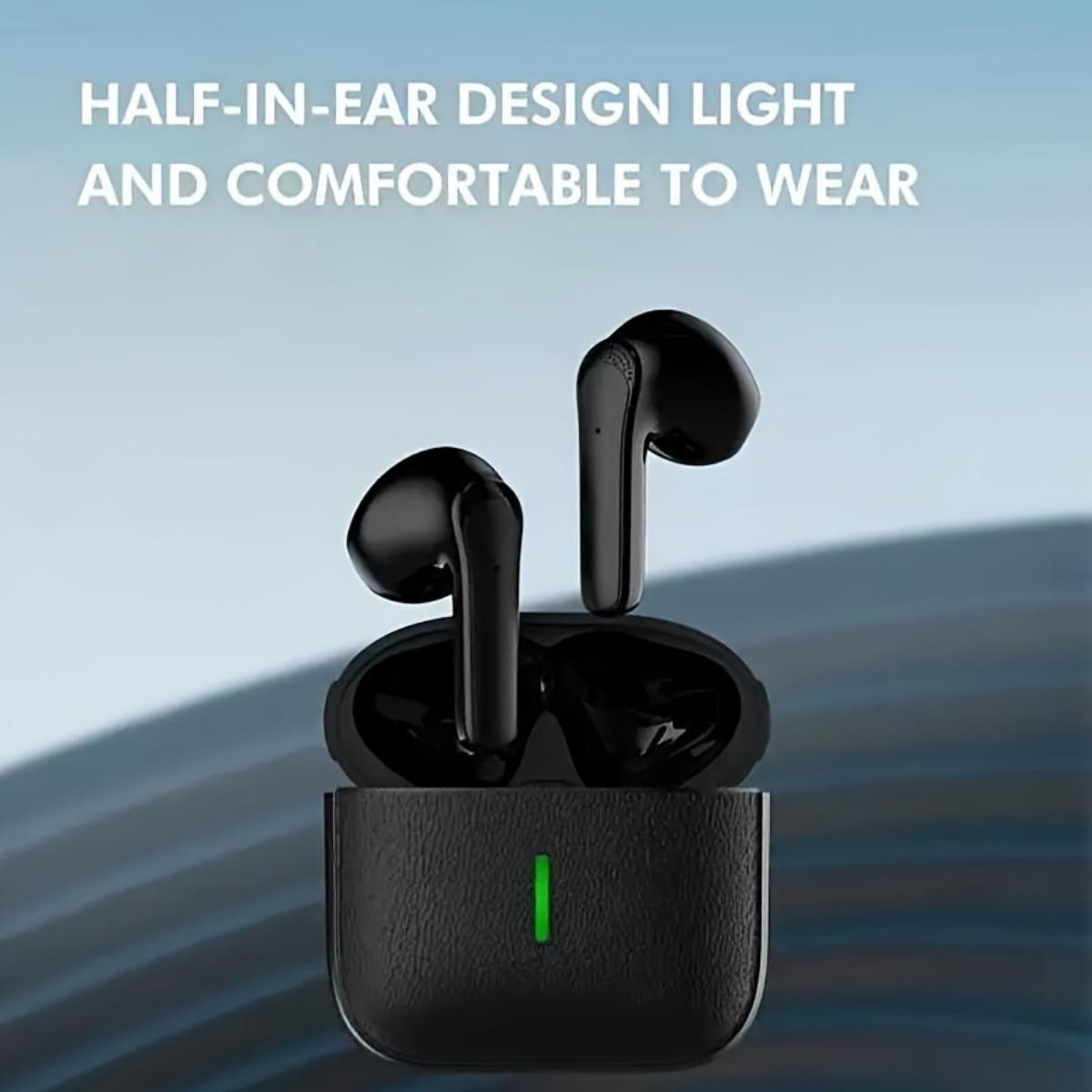 New Ultra-low Latency Upgraded Version! Dual-mic Noise Reduction, Touch Switching, ANC Surround Immersive Sound, 30 Hours of Battery Life