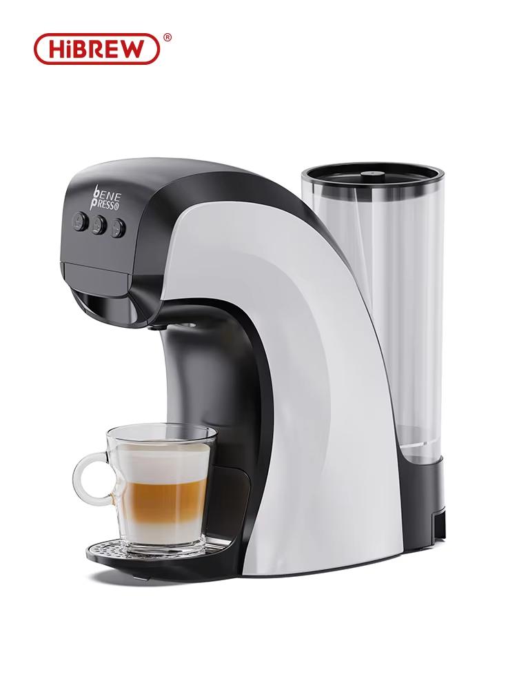 New HiBREW 3 in 1 Multiple Capsule Coffee Maker Full Automatic With Hot & Cold Mode 19Bar